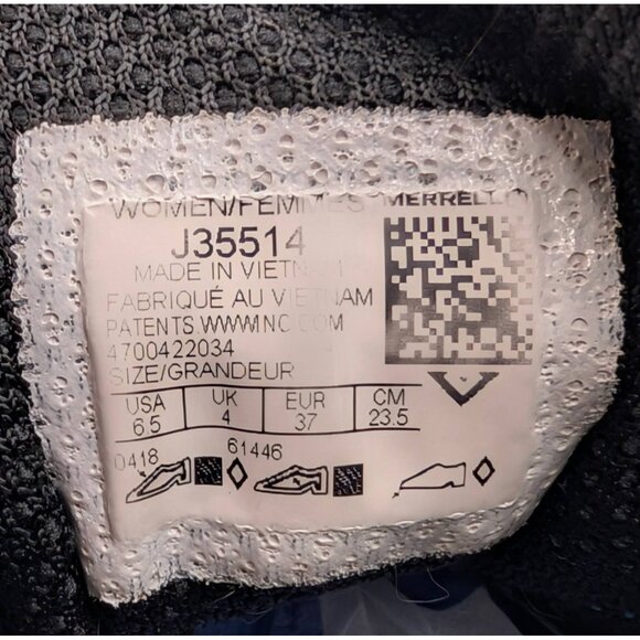 Merrell Siren Edge 3 Running Trail Sneakers Hiking Shoes Women's Size 6.5 Vibram - Picture 6 of 6